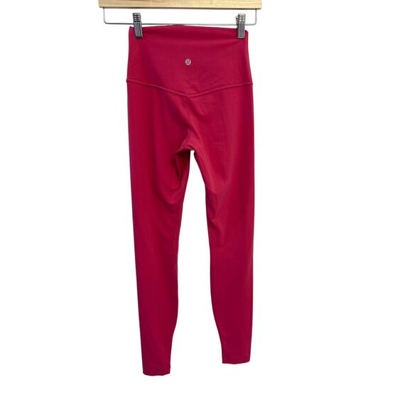 lululemon Align High-Rise Pant 28"4 NWT Raspberry coulis - Picture 4 of 5